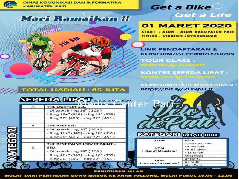 LE VELO DE PATI  JADI AJANG PROMOSI KABUPATEN PATI