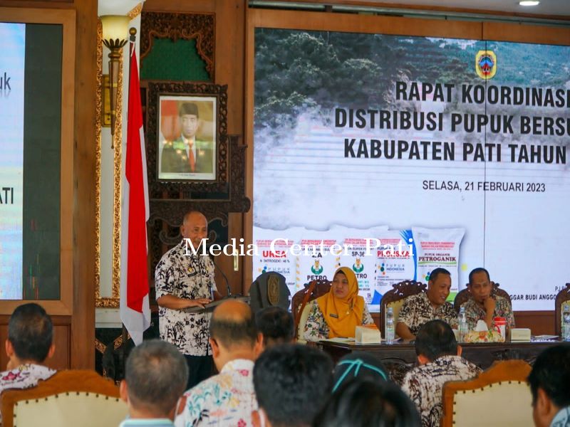 Aturan Diperbarui, Pemkab Pati Gelar Rakor Distribusi Pupuk Bersubsidi