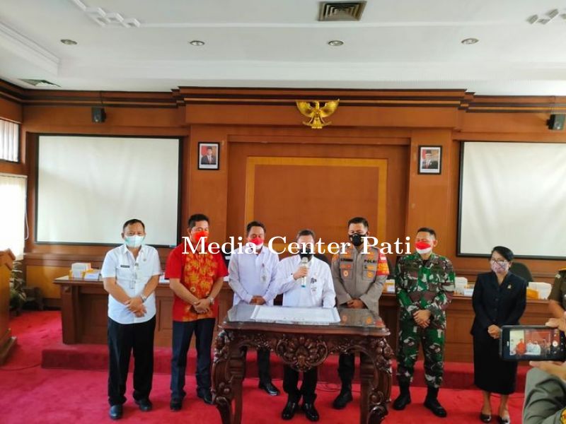 Penandatanganan Komitmen dan Deklarasi Bersama Penutupan Tempat Prostitusi di  Kabupaten Pati