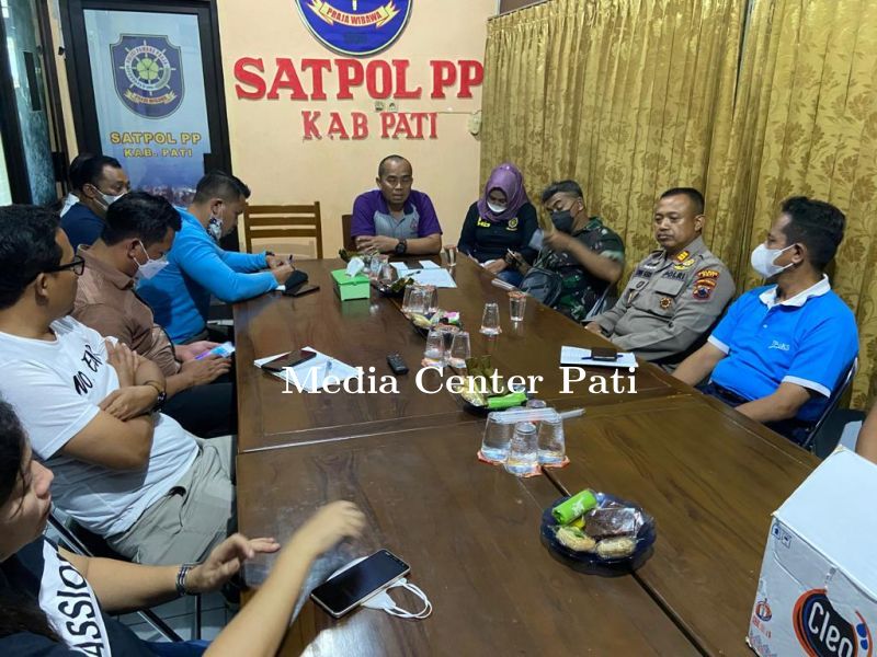 Satpol PP Lakukan Sinergitas Untuk Ketenteraman Dan Ketertiban Umum.