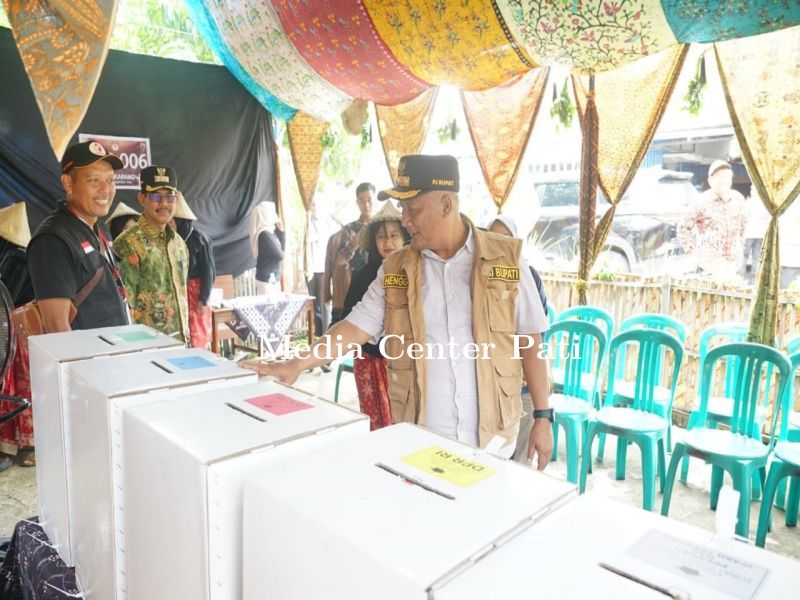 Monitoring Pemilu, Beberapa TPS Unik Tuai Apresiasi Pj Bupati