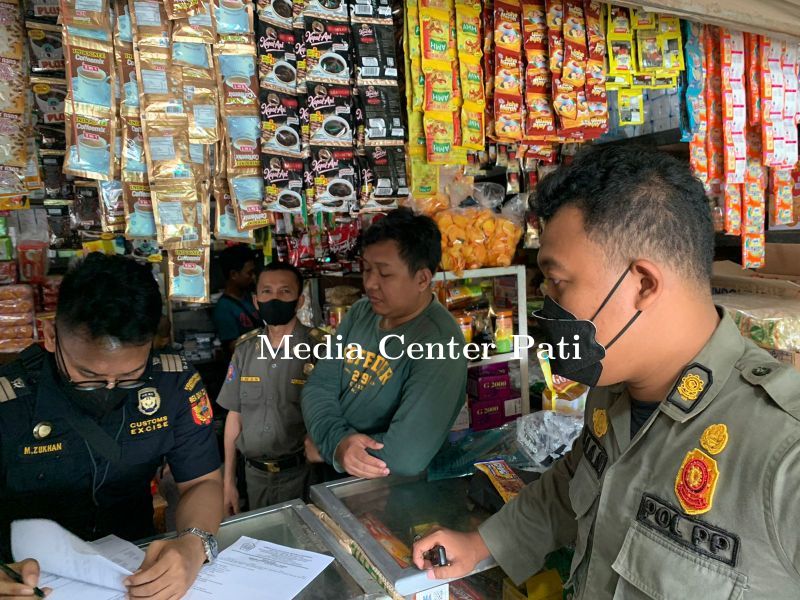 Satpol PP Terus Gencarkan Operasi Pasar Rokok Ilegal 