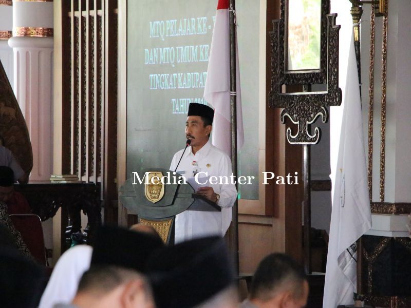 588 KAFILAH IKUTI MTQ PELAJAR DAN MTQ UMUM SE- KABUPATEN PATI