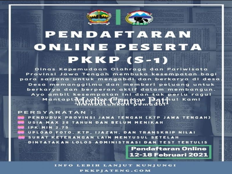 Pendaftaran Online Peserta PKKP Sarjana (S-1) 