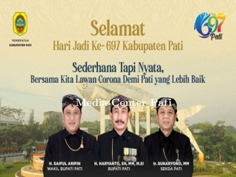 HARI JADI KABUPATEN PATI KE 697 DENGAN PROTOKOL KESEHATAN