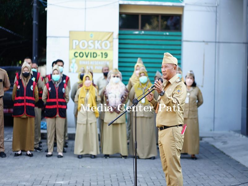 Pj Bupati Support Petugas Tingkatkan Capaian Vaksinasi 