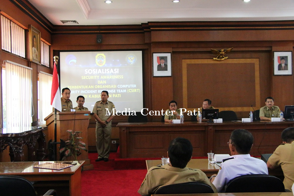 PEMKAB PATI BENTUK SECURITY AWARENESS DAN ORGANISASI COMPUTER SECURITY INCIDENT RESPONSE TEAM 