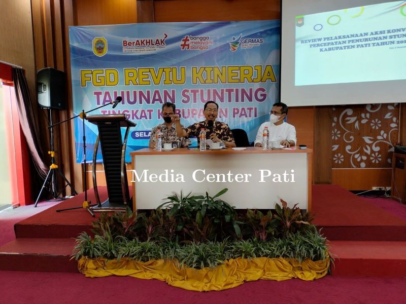 FGD Reviu Kinerja Tahunan Stunting Kabupaten Pati Tahun 2022