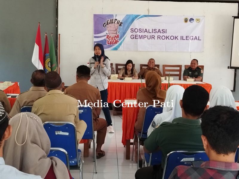 Minimalisir Peredaran Rokok Ilegal, Diskominfo Lakukan Sosialisasi GRI