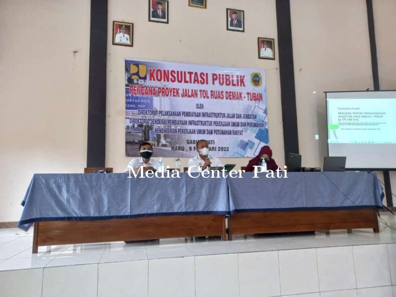 Konsultasi Publik Rencana Proyek Jalan Tol Ruas Demak - Tuban