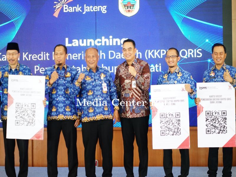 Pj Bupati Pati Hadiri Launching Kartu Kredit Pemerintah Daerah (KKPD) QRIS 