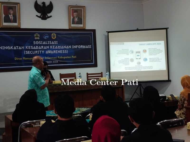 Adanya Isyu Keamanan Informasi  Diskominfo Selenggarakan Sosialisasi Security Awareness