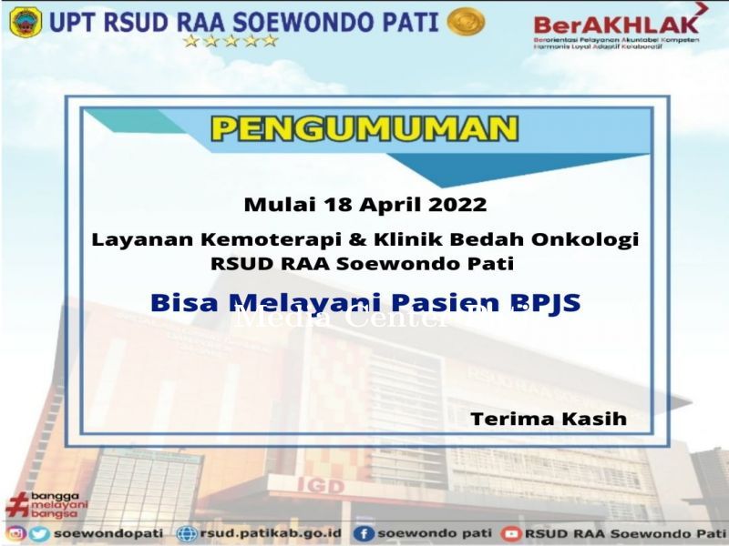 Layanan Onkologi Terpadu RSUD RAA Soewondo Pati 