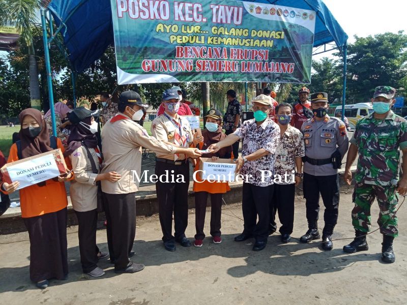 Galang Donasi Peduli Kemanusiaan Bencana di Alon-Alon Tayu