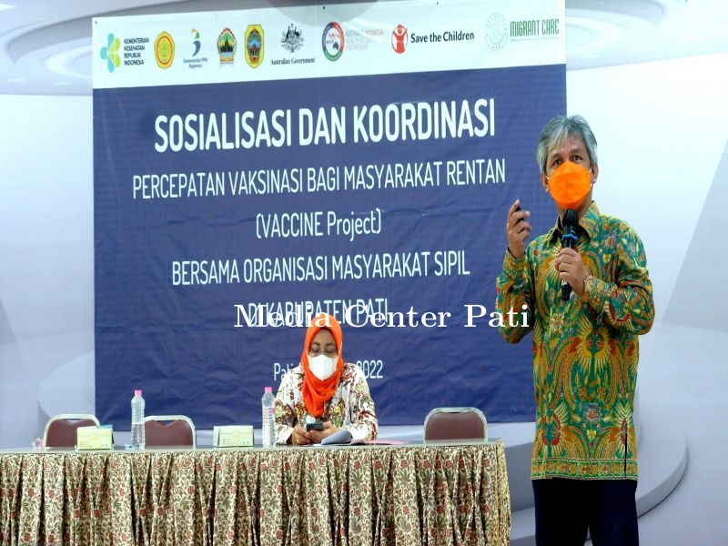 Ormas Pati siap mendukung Percepatan Vaksinasi Masyarakat Rentan