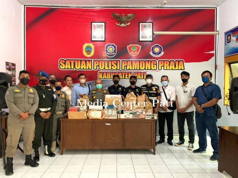 Satpol PP Kembali Temukan Rokok Ilegal di Kecamatan Pucakwangi