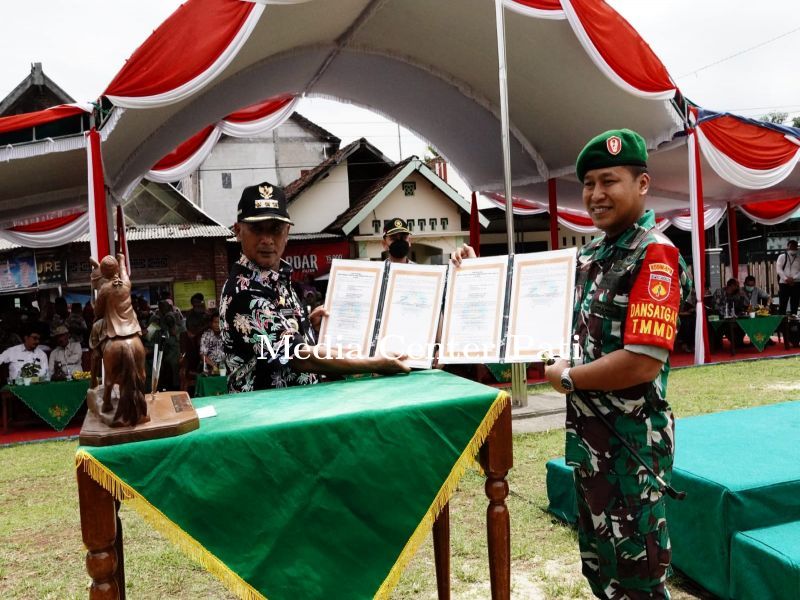 Pj Bupati Pati: TMMD Jadi Salah Satu Upaya Pemerataan Pembangunan 